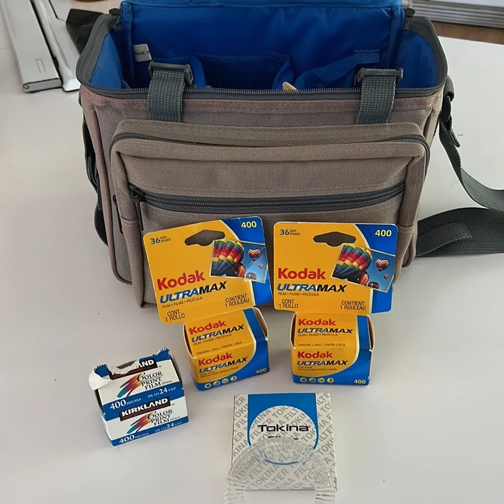 Canon T50 Film Camera Set